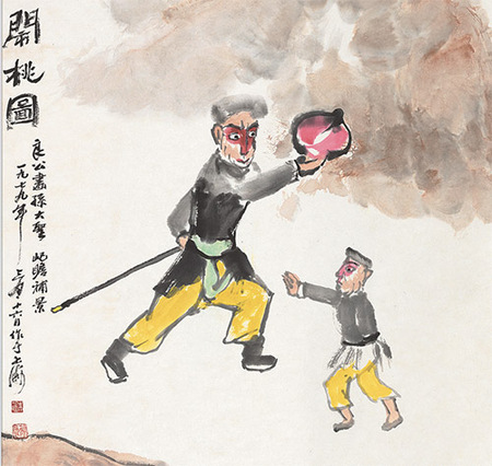 闹桃图