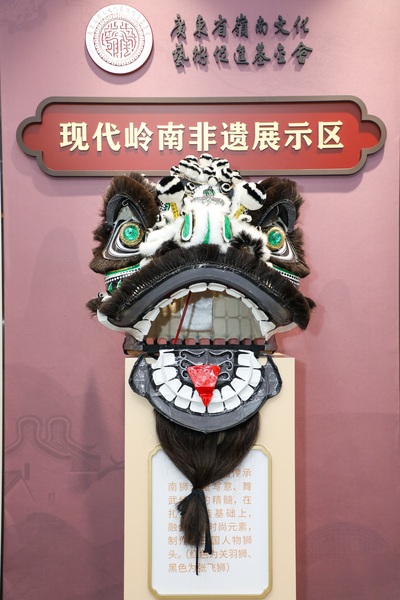 佛山狮头彩扎·张飞狮