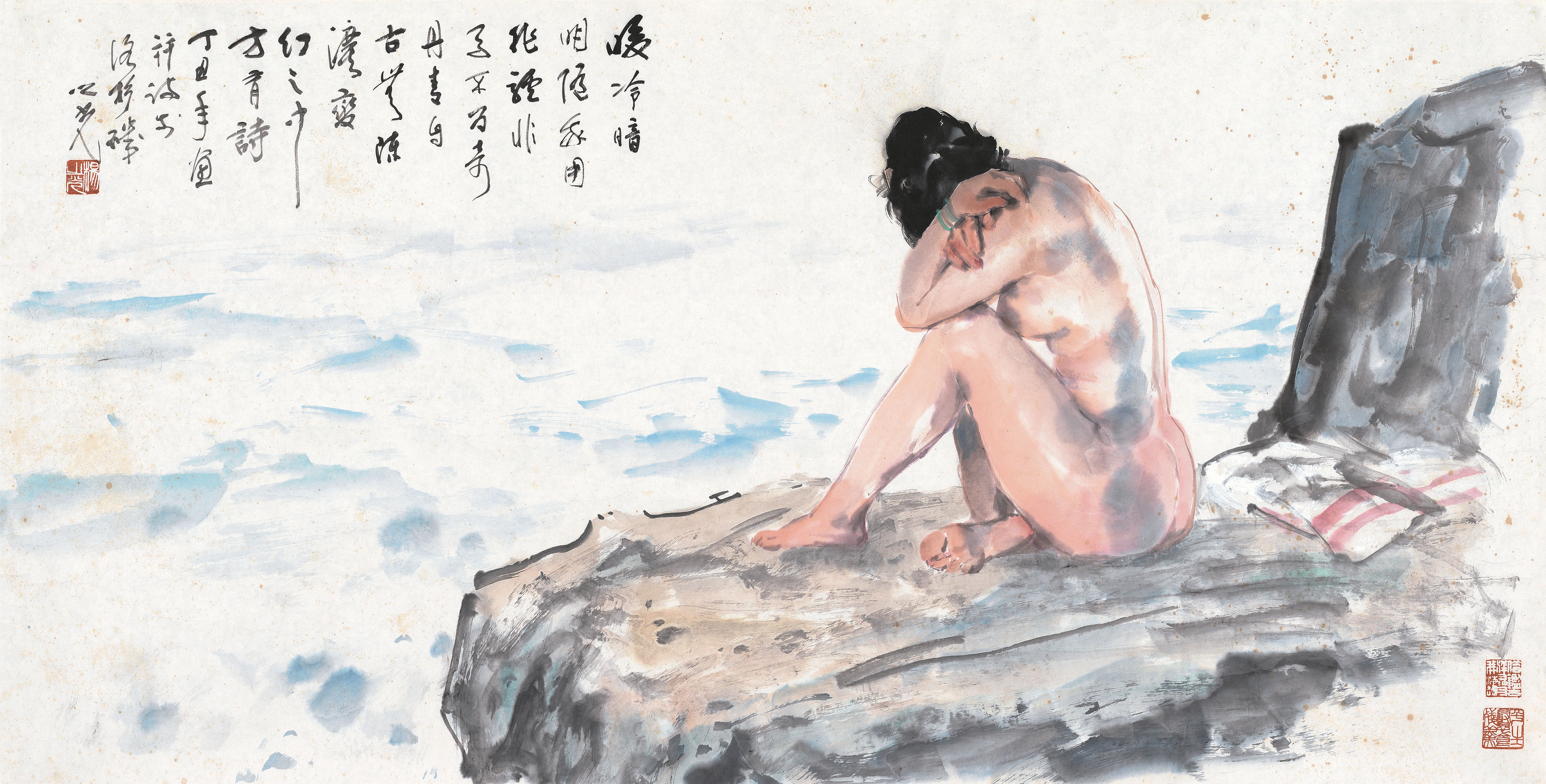 HDRW00013-海滨裸女(纸本镜片)(杨之光).jpg